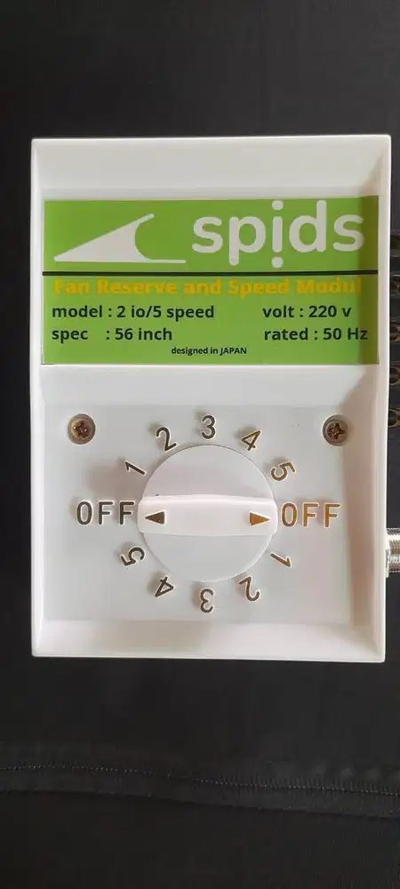 Exhaust fan 2 arah 5 speed dinding exhos kipas hisap KDK / CKE 16 inch