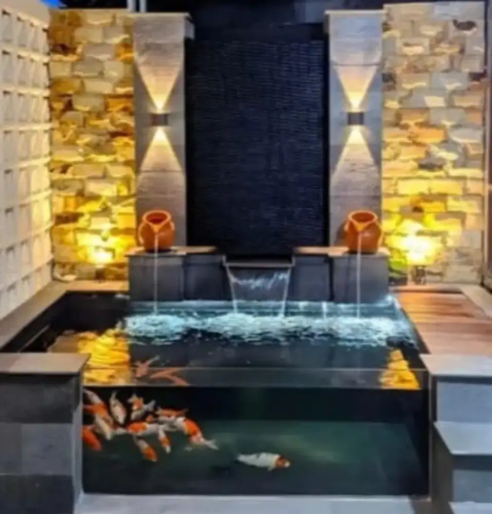 KOLAM KOI/JASA PEMBUATAN KOLAM KOI