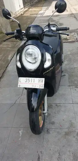 Scoopy Prestige th 2022 mewah pjk baru