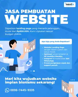 JASA PEMBUATAN WESBITE - Website Profesional Gak Harus Mahal. Buktikan