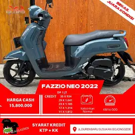 FAZZIO NEO CUSTOM 2022 CREDIT DP 1 JT ANGSURAN RINGAN DIBANTU SMPE ACC