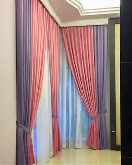 Grosir Tirai Gorden Jendela Gordyn Mewah Hordeng Model Terbaru Murah