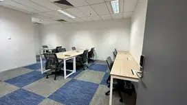 DISEWAKAN RUANG KANTOR SMALL OFFICE 5 SD 10 PAX FULL FURNISH ARKADIA