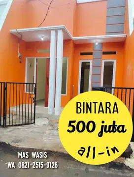 Dijual Rumah Murah Meriah Bintara dekat Stasiun Cakung, Pd Kopi, BKT