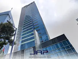 Sewa Kantor Menara Sunlife Luas 204 M2 Bare Akses Transportasi Umum
