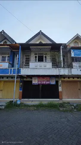 JUAL / SEWA ( MURAH ) : 3 RUKO (  JADI 1 ) PURI INDAH - SIDOARJO