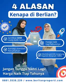 BELI TANAH BERLIAN DIJAMIN UNTUNG BANGET!!
