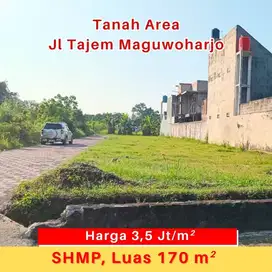 Tanah Maguwoharjo 800 Meter Dari Kampus UNRIYO Tajem SHM Pekarangan
