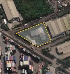 Gudang tua harga Tanah 4.300m² KBN Marunda