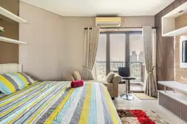 Studio Lantai Atas Full Furnish Apartemen Tamansari Semanggi
