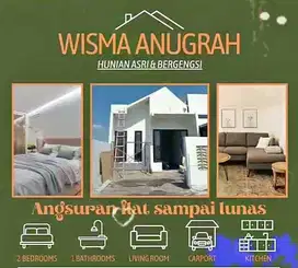 Promo Rumah Murah Cerme Gresik Perum Wisma Anugrah dekat jl. Provinsi