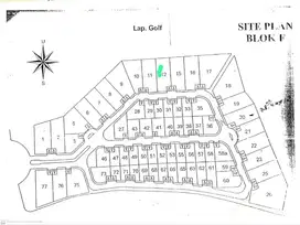 DIJUAL TANAH GRAHA FAMILI GOLF VIEW WOW