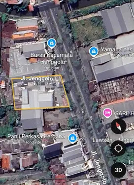 Dijual Lahan Area Bisnis Premium Sidoarjo Pusat Kota Raya Jenggolo
