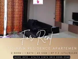 Disewakan Apartement Thamrin Residence 2 Bedrooms Full Furnished