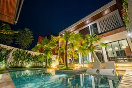 Villa Mewah Baru 2 Lantai View Sawah di Ubud Bali