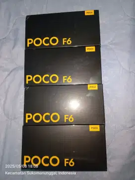 Poco F6 Black BNIB COD Surabaya