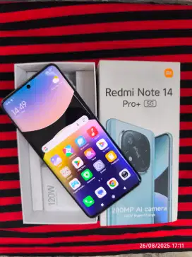 Redmi Note 14 Pro Plus 5G 8/256 Fullset ori segel mulus garansi On