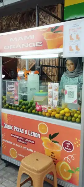 Dijual Usaha Gerobak Jeruk Peras