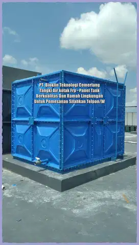 TANGKI AIR FIBERGLASS - TANGKI AIR KOTAK - GROUND TANK