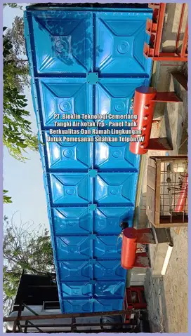 ROOFTANK KOTAK - TANGKI AIR FIBERGLASS - TANDON FRP