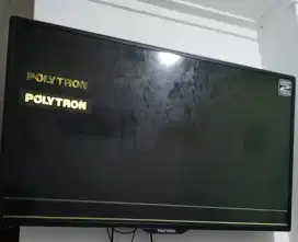 TV rusak polytron 40 in