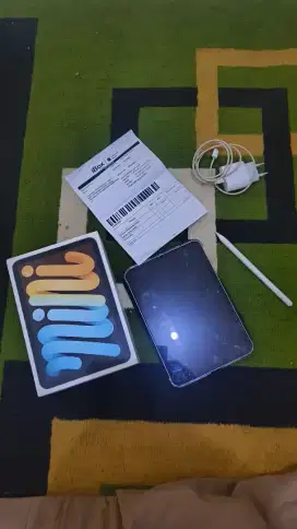Barang asli ipad mini starlight 256gb lengkap nominus