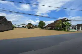 Tanah Murah Berbah tepi aspal siap bangun rumah