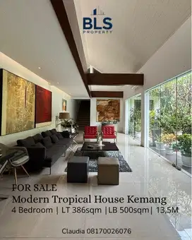 FOR SALE Modern Tropical House Kemang
