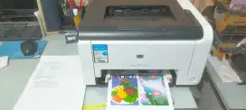 Printer LaserJet warna HP CP1025 normal Ok