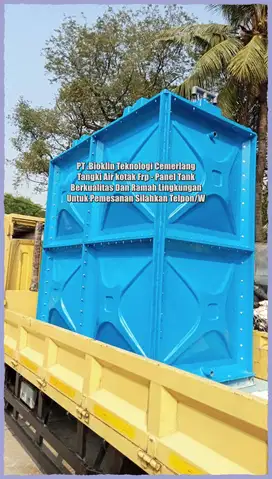ROOFTANK KOTAK - TANDON FRP -TANGKI AIR KOTAK - TANGKI PANEL FRP