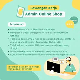 ADMIN ONLINE SHOP