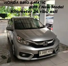 Honda Brio E Matic. Km_24 ribu asli