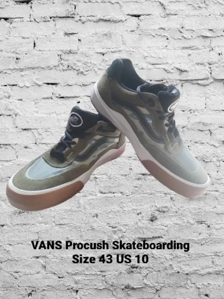 Vans Wayvee Dark Olive Camo Skate shoes