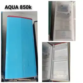 Kulkas AQUA bekas bergaransi