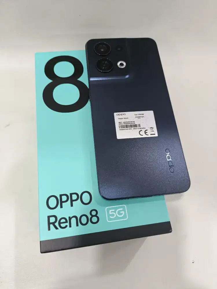 Oppo Reno 8 5G 8/256 mulus istimewa