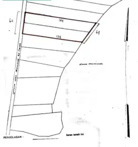 Dijual Tanah 1,1 Ha Nol Jalan Poros Dekat Tol & SPBU Cerme Gresik