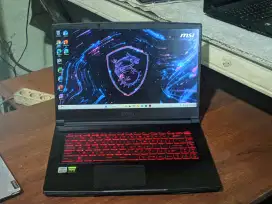 Laptop Gaming MSI GF63 i5 Gen 10 Ram 16 GB SSD 512 RTX 3050
