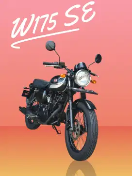 Dp 800rb Kawasaki W175 SE modif ban clasic (ktp daerah bs kredit w 175