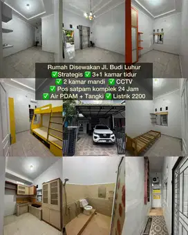 DISEWAKAN Rumah Kompleks