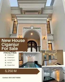 For Sale Rumah Modern Classic Jagakarsa Premium Area