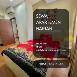 Sewa apartemen harian Treepark Serpong BSD City murah