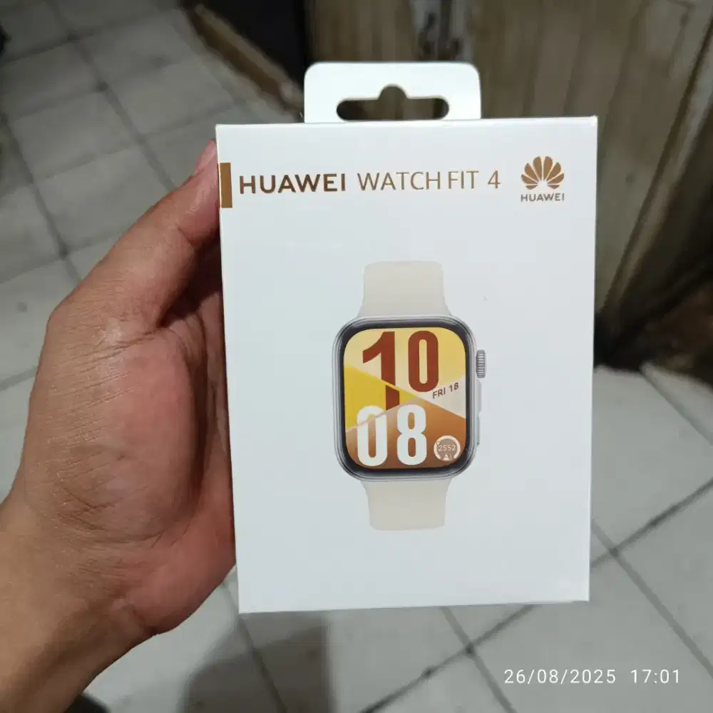 Huawei Watch Fit 4 Putih Baru Garansi Resmi
