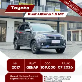 TOYOTA RUSH 1.5 TRD SPORTIVO ULTIMO MT 2017