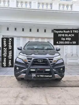 All New Toyota Rush S TRD sportivo manual tahun 2018 pemakaian 2019