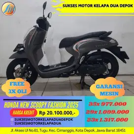 HONDA NEW SCOOPY FASHION 2025 CASH/KREDIT PROSES CEPAT SYARAT KTP/KK