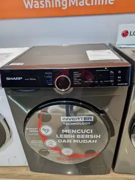 Mesin Cuci SHARP FL 10KG Promo Gratis 2x Cicilan Tanpa Kartu Kredit