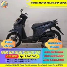 HONDA NEW BEAT DELUXE SMARTKEY 2025 CASH/KREDIT/TUKAR TAMBAH