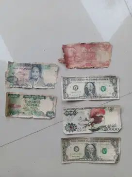 Uang kertas jadul diborong aja