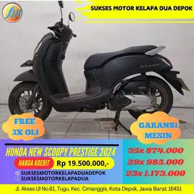 HONDA NEW SCOOPY PRESTIGE 2024 CASH/KREDIT SYARAT MUDAH KTP/KK