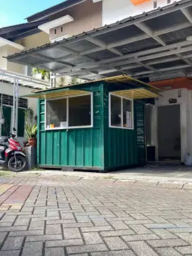 Kontainer Container Kontener Warung Booth Lapak Usaha Bagus Kuat Besar